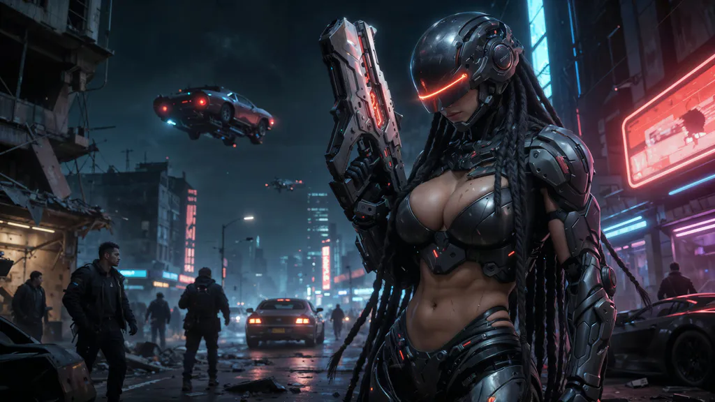 Desktop wallpaper: Night warrior