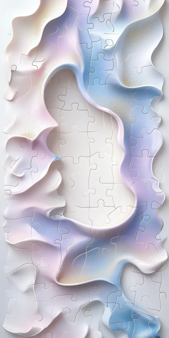 Обои на телефон: Пастельный пазл