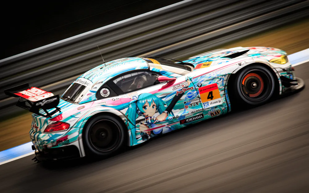 Wallpaper Bmw M4 Anime Paint 1920x1200
