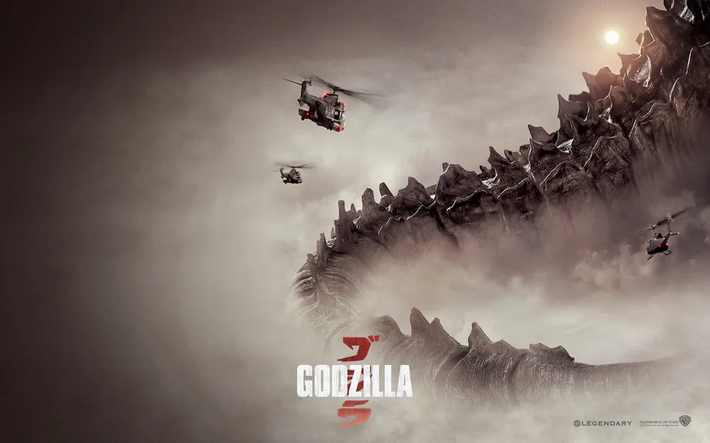 Wallpaper Godzilla 2014 1366x768