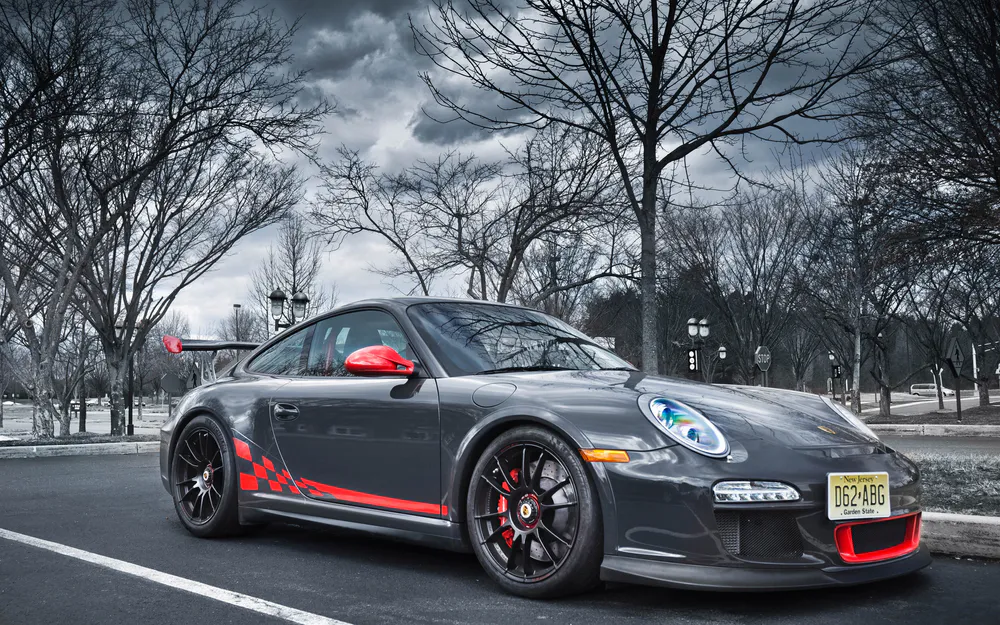 Wallpaper Porsche 911 Sport Tuning 2560x1080