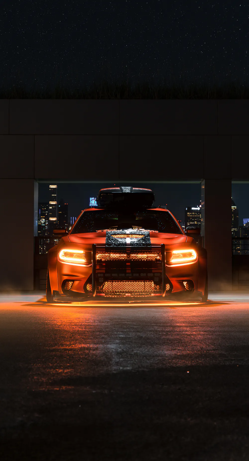 Wallpaper Dodge Charger SRT Hellcat 1080x2160