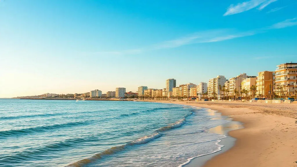 Шпалери для робочого столу: Місто біля моря