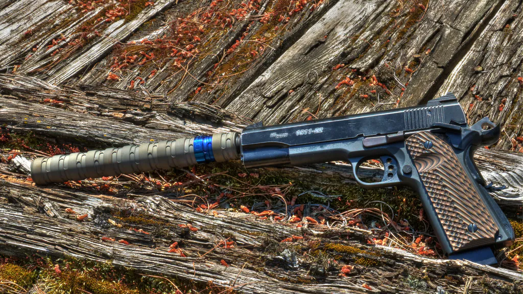 Обои на рабочий стол: Sig Sauer 1911 22