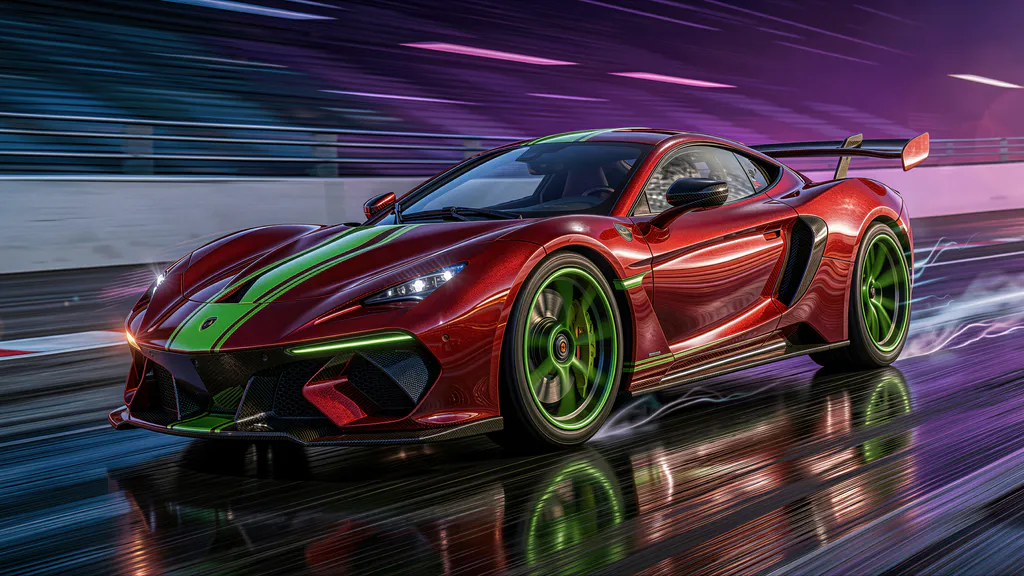 Обои на рабочий стол: Скоростной овердрайв