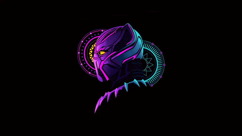Wallpaper Black Panther 2560x1440