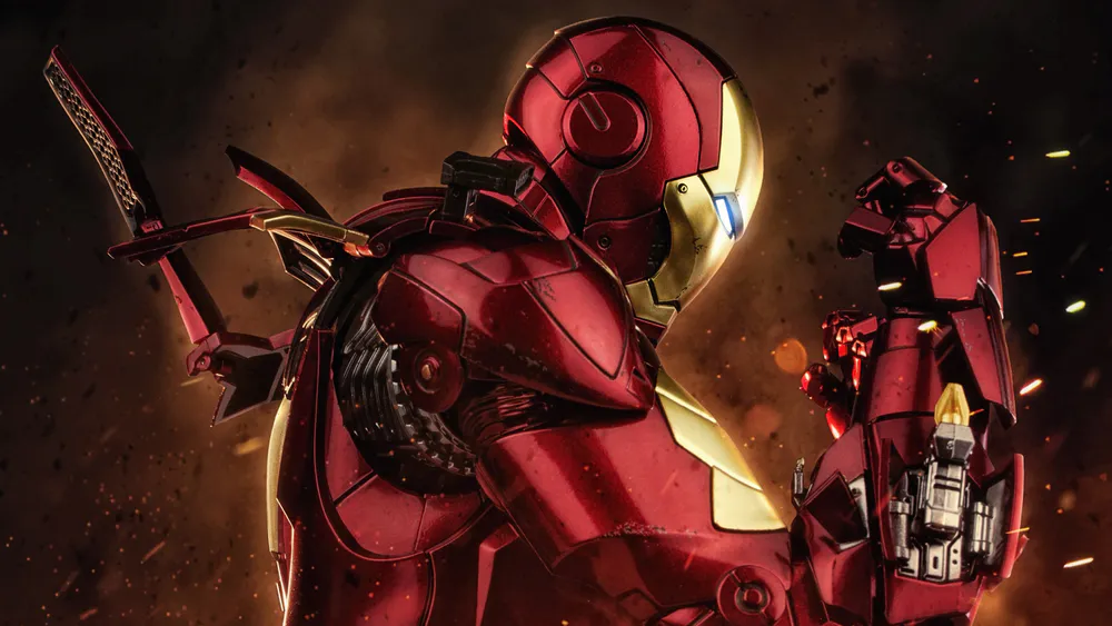Wallpaper Iron Man 3440x1440