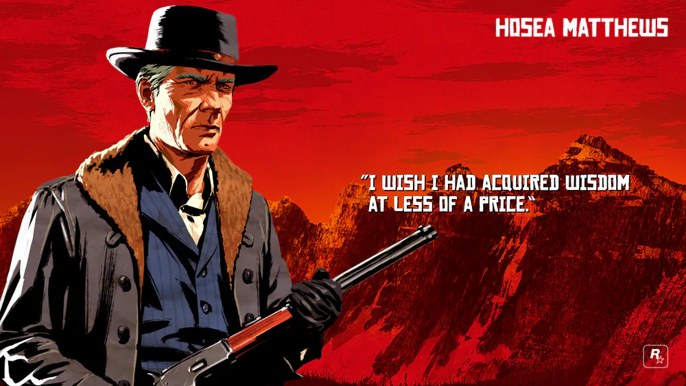 Обои Red Dead Redemption 2 Hosea Matthews 750x1334
