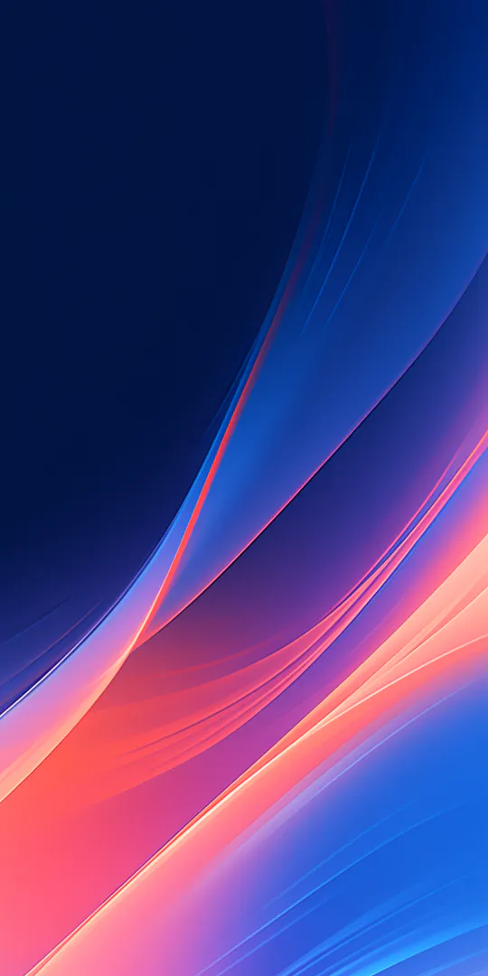 Phone wallpaper: Color waves