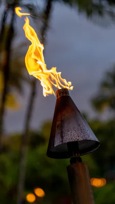 Flame, Night, Evening, Fire, Metal, Bokeh, Open Space