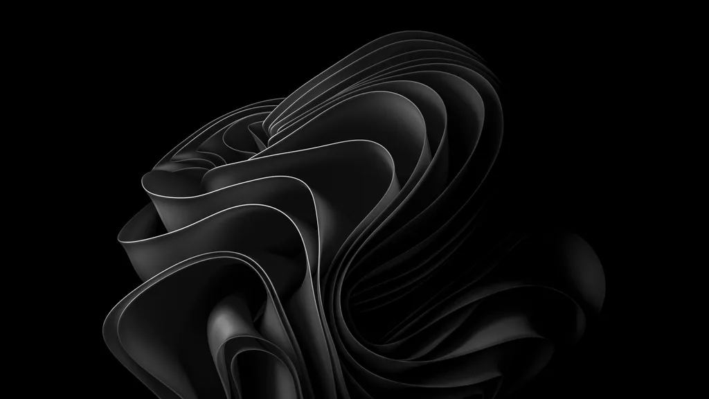 Desktop wallpaper: Windows 11 AMOLED Dark