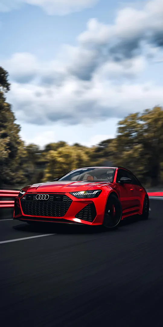 Phone wallpaper: Audi RS 6