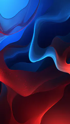 Абстракция, Градиент, Плавные формы, Неоновые полосы, Темный фон, Световые блески, Цифровое искусство, AI Art