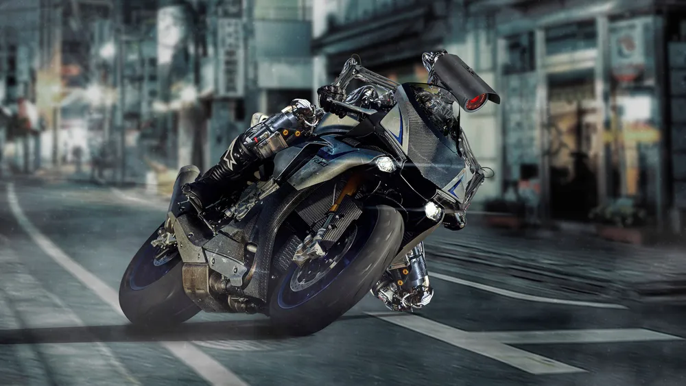 Обои Yamaha YZF R1 Robot 540x960