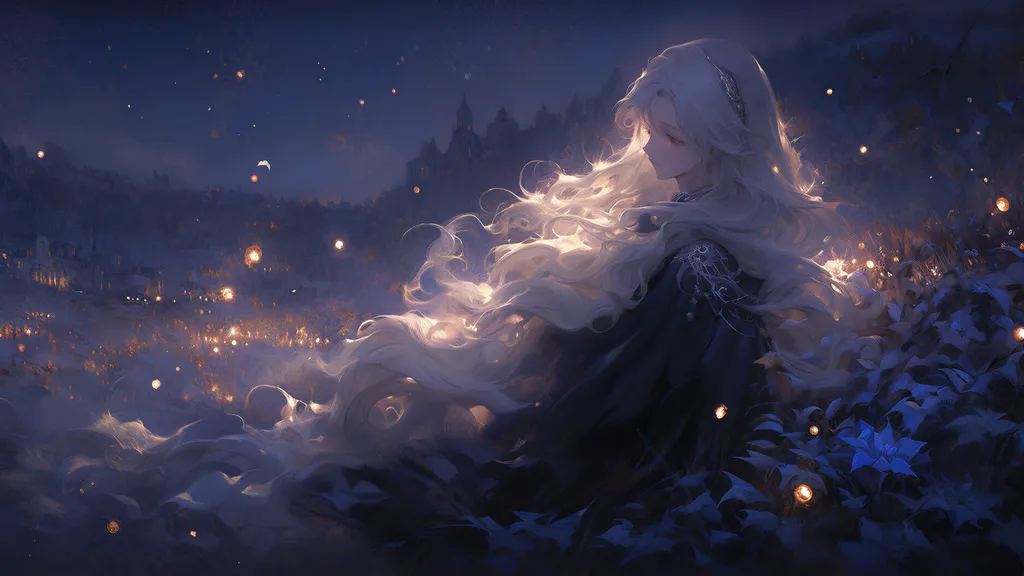 Desktop wallpaper: Twinkling tiny lights