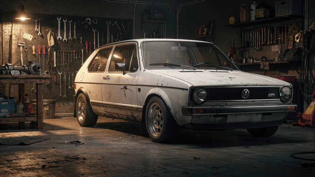 Desktop wallpaper: Volkswagen Golf