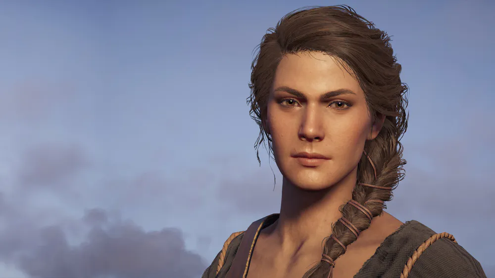 Wallpaper Kassandra in Assassins Creed Odyssey 720x1280