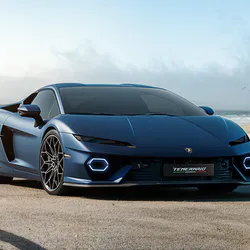 Белый lamborghini