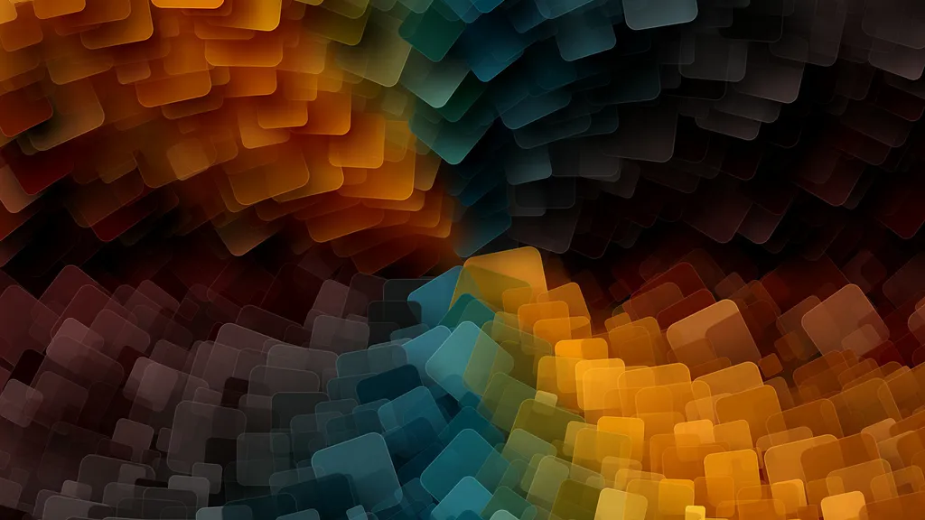 Обои на рабочий стол: Цифровая мозаика